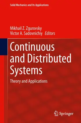 Zgurovsky / Lomonosov Moscow State University |  Continuous and Distributed Systems | Buch |  Sack Fachmedien