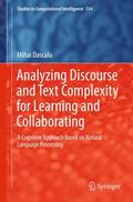 Dascalu / Dascalu |  Analyzing Discourse and Text Complexity for Learning and Collaborating | Buch |  Sack Fachmedien