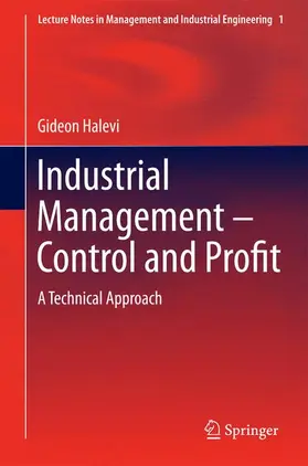Halevi |  Industrial Management- Control and Profit | Buch |  Sack Fachmedien