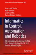 Ferrier / Bernard / Gusikhin |  Informatics in Control, Automation and Robotics | eBook | Sack Fachmedien