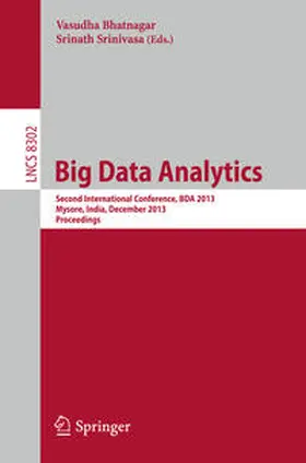 Bhatnagar / Srinivasa | Big Data Analytics | E-Book | sack.de