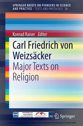 Raiser |  Carl Friedrich von Weizsäcker: Major Texts on Religion | eBook | Sack Fachmedien