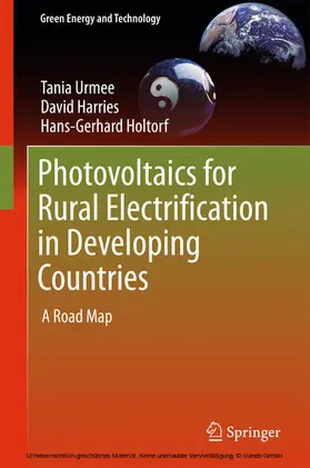 Urmee / Harries / Holtorf | Photovoltaics for Rural Electrification in Developing Countries | E-Book | www.sack.de