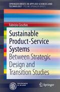 Ceschin |  Sustainable Product-Service Systems | Buch |  Sack Fachmedien