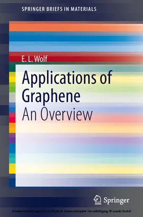 Wolf | Applications of Graphene | E-Book | sack.de