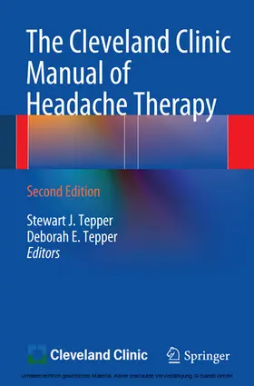 Tepper |  The Cleveland Clinic Manual of Headache Therapy | eBook | Sack Fachmedien