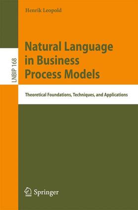 Leopold |  Natural Language in Business Process Models | Buch |  Sack Fachmedien