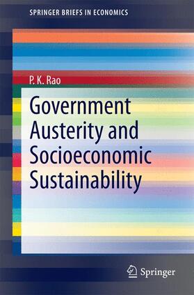 Rao | Government Austerity and Socioeconomic Sustainability | Buch | 978-3-319-04234-3 | sack.de