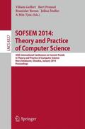 Geffert / Preneel / Tjoa |  SOFSEM 2014: Theory and Practice of Computer Science | Buch |  Sack Fachmedien