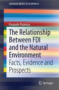Pazienza |  The Relationship Between FDI and the Natural Environment | Buch |  Sack Fachmedien