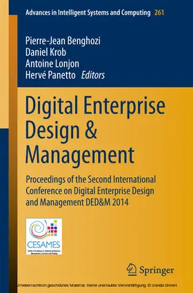 Benghozi / Krob / Lonjon |  Digital Enterprise Design & Management | eBook | Sack Fachmedien