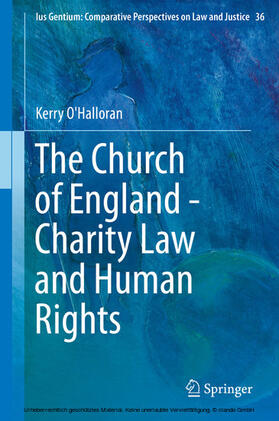 O'Halloran | The Church of England - Charity Law and Human Rights | E-Book | sack.de