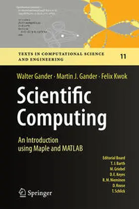 Gander / Kwok | Scientific Computing - An Introduction using Maple and MATLAB | E-Book | sack.de