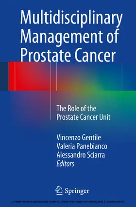 Gentile / Panebianco / Sciarra |  Multidisciplinary Management of Prostate Cancer | eBook | Sack Fachmedien