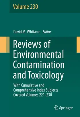 Whitacre |  Reviews of Environmental Contamination and Toxicology volume | Buch |  Sack Fachmedien
