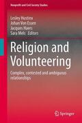 Hustinx / Mels / von Essen |  Religion and Volunteering | Buch |  Sack Fachmedien