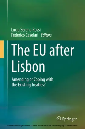 Rossi / Casolari | The EU after Lisbon | E-Book | www.sack.de
