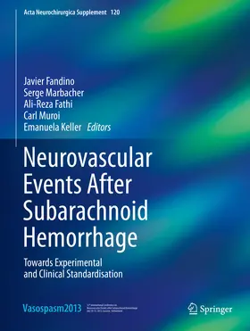 Fandino / Marbacher / Fathi | Neurovascular Events After Subarachnoid Hemorrhage | E-Book | sack.de