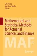 Perna / Sibillo |  Mathematical and Statistical Methods for Actuarial Sciences and Finance | eBook | Sack Fachmedien