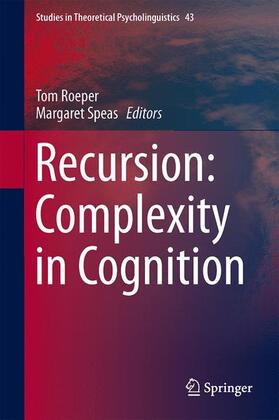 Speas / Roeper |  Recursion: Complexity in Cognition | Buch |  Sack Fachmedien