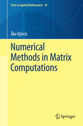 Björck | Numerical Methods in Matrix Computations | E-Book | www.sack.de