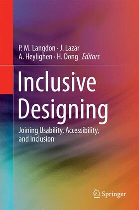 Langdon / Dong / Lazar |  Inclusive Designing | Buch |  Sack Fachmedien