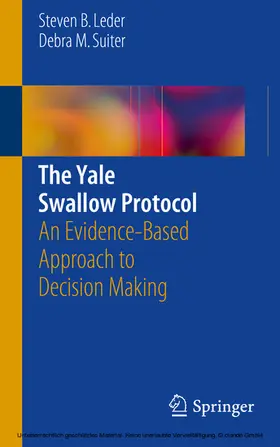 Leder / Suiter |  The Yale Swallow Protocol | eBook | Sack Fachmedien