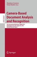 Shafait / Iwamura |  Camera-Based Document Analysis and Recognition | Buch |  Sack Fachmedien