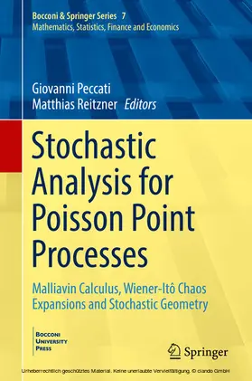Peccati / Reitzner | Stochastic Analysis for Poisson Point Processes | E-Book | www.sack.de