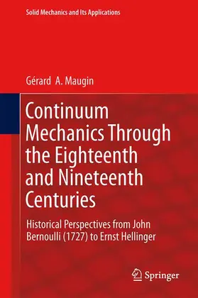 Maugin |  Continuum Mechanics Through the Eighteenth and Nineteenth Centuries | Buch |  Sack Fachmedien