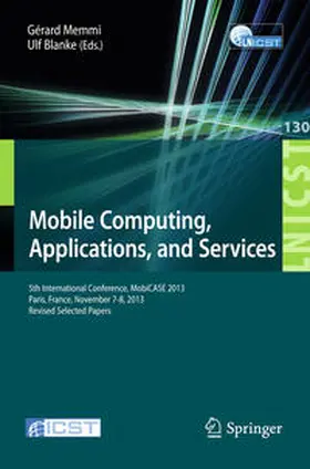Memmi / Blanke | Mobile Computing, Applications, and Services | E-Book | sack.de
