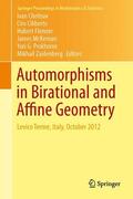 Cheltsov / Ciliberto / Flenner |  Automorphisms in Birational and Affine Geometry | Buch |  Sack Fachmedien