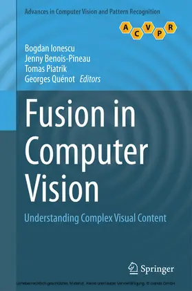 Ionescu / Benois-Pineau / Piatrik |  Fusion in Computer Vision | eBook | Sack Fachmedien