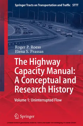 Roess / Prassas | The Highway Capacity Manual: A Conceptual and Research History | E-Book | sack.de
