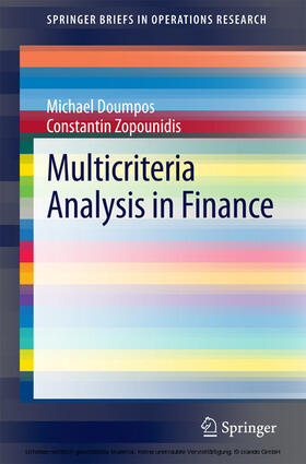 Doumpos / Zopounidis | Multicriteria Analysis in Finance | E-Book | sack.de