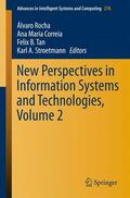 Rocha / Stroetmann / Correia |  New Perspectives in Information Systems and Technologies, Volume 2 | Buch |  Sack Fachmedien