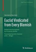 Saccheri / De Risi |  Euclid Vindicated from Every Blemish | Buch |  Sack Fachmedien