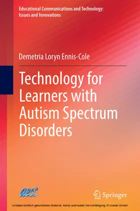 Ennis-Cole |  Technology for Learners with Autism Spectrum Disorders | eBook | Sack Fachmedien
