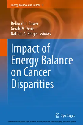 Bowen / Denis / Berger | Impact of Energy Balance on Cancer Disparities | E-Book | sack.de