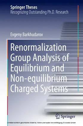 Barkhudarov | Renormalization Group Analysis of Equilibrium and Non-equilibrium Charged Systems | E-Book | www.sack.de
