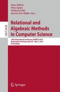 Höfner / Müller / Jipsen |  Relational and Algebraic Methods in Computer Science | Buch |  Sack Fachmedien