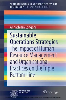 Longoni | Sustainable Operations Strategies | E-Book | www.sack.de