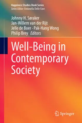 Søraker / Van der Rijt / Brey |  Well-Being in Contemporary Society | Buch |  Sack Fachmedien