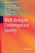 Søraker / Van der Rijt / Brey |  Well-Being in Contemporary Society | Buch |  Sack Fachmedien