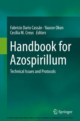 Cassán / Okon / Creus |  Handbook for Azospirillum | eBook | Sack Fachmedien