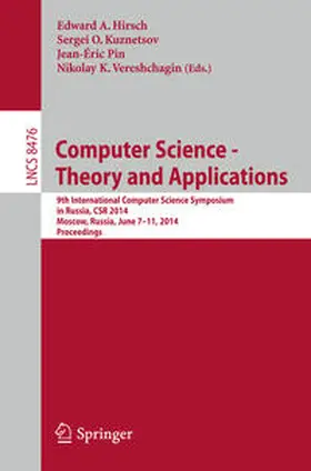 Hirsch / Kuznetsov / Pin | Computer Science - Theory and Applications | E-Book | sack.de