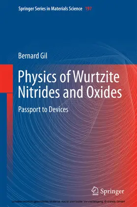 Gil | Physics of Wurtzite Nitrides and Oxides | E-Book | www.sack.de