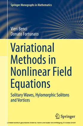 Benci / Fortunato | Variational Methods in Nonlinear Field Equations | E-Book | sack.de