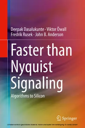 Dasalukunte / Öwall / Rusek |  Faster than Nyquist Signaling | eBook | Sack Fachmedien
