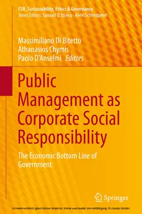 Di Bitetto / Chymis / D'Anselmi | Public Management as Corporate Social Responsibility | E-Book | www.sack.de